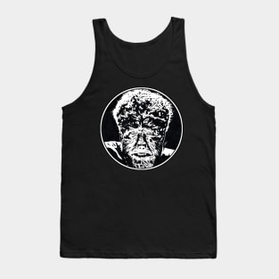 THE WOLFMAN (Circle Black and White) Tank Top